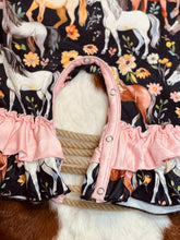 Load image into Gallery viewer, Horsing Around Romper
