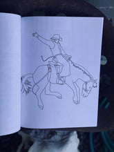 Load image into Gallery viewer, Rodeo Just Coloring Paperback Book
