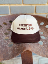 Load image into Gallery viewer, Certified Mama’s Boy Snap Back
