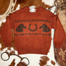 Load image into Gallery viewer, Trusty Rusty Sweater
