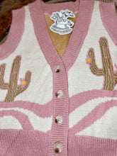 Load image into Gallery viewer, Pink Sands Vest Cardigan
