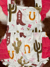 Load image into Gallery viewer, Lucky Cowgirl Romper
