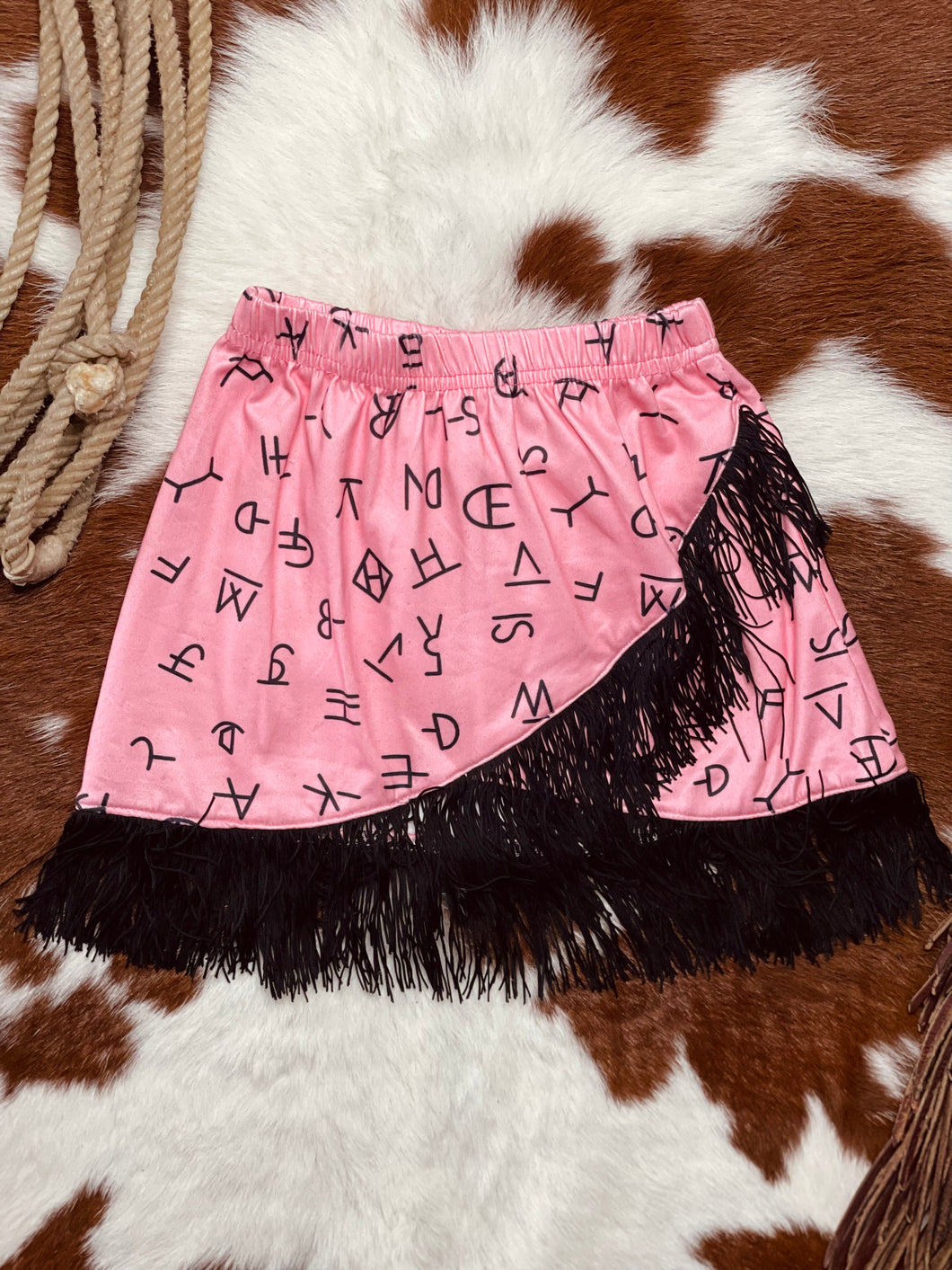 Ride For The Brand Fringe skirt