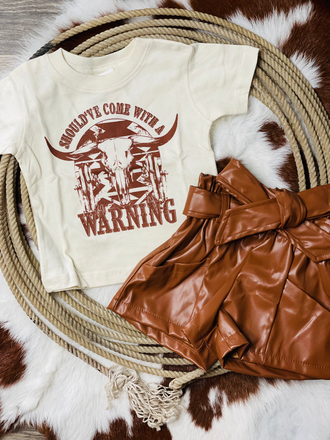 Warning Tee