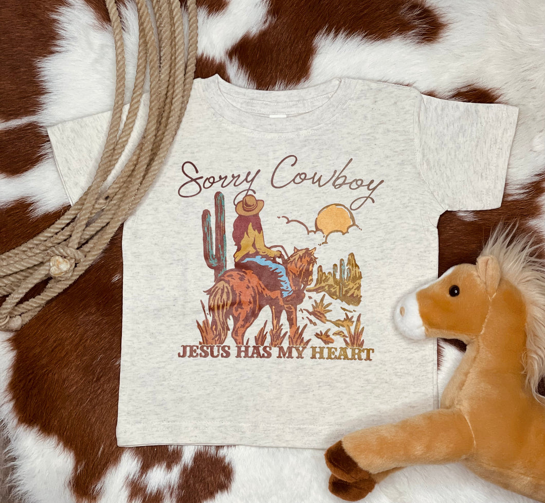 Sorry Cowboy Tee