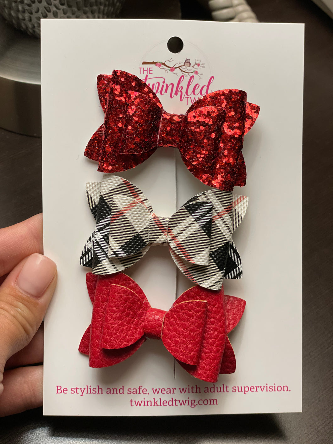 Christmas Morning Bow Set