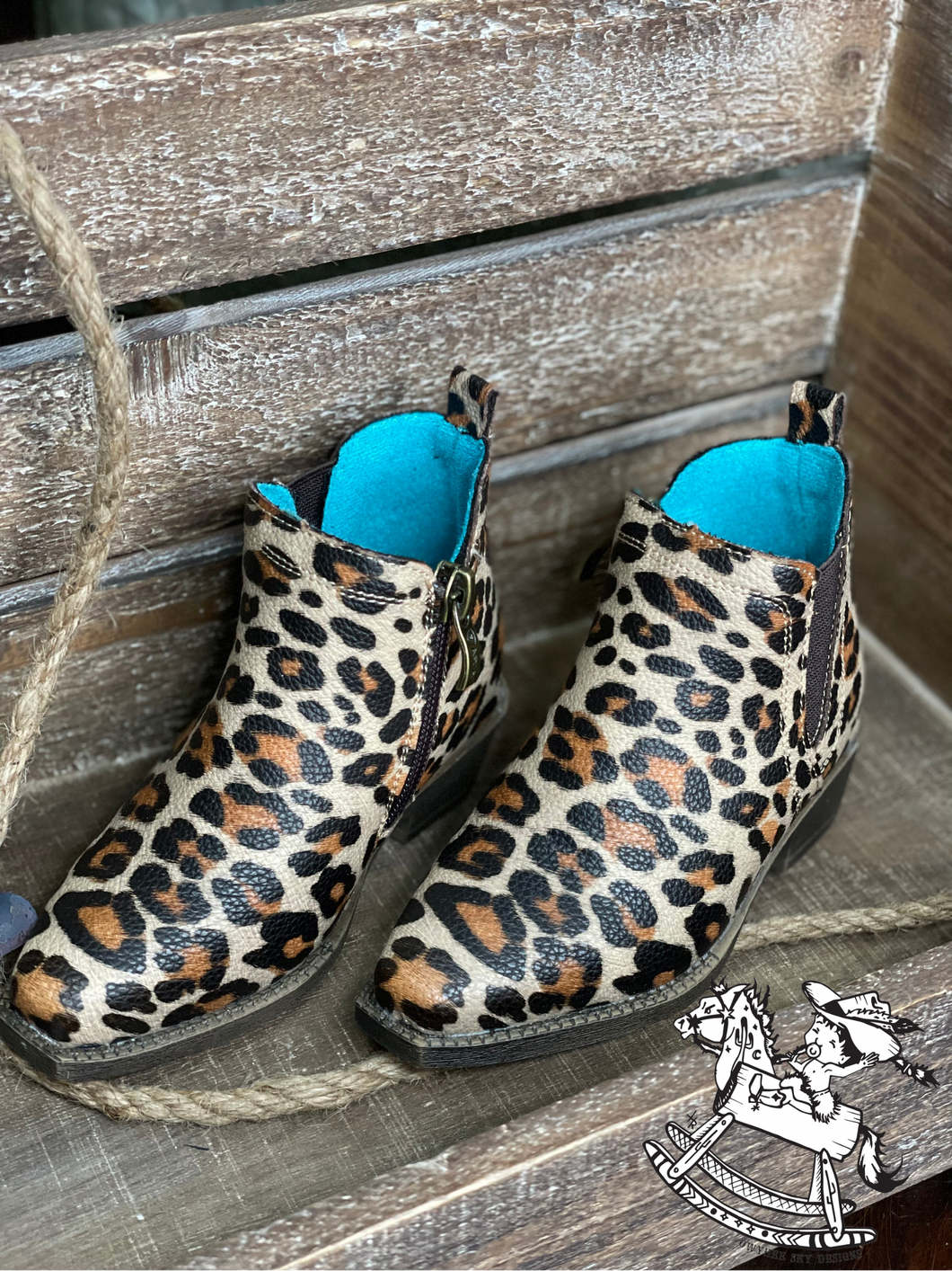 Leopard Ariat Dixons - Toddler