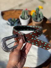 Load image into Gallery viewer, Talley Turquoise Belt
