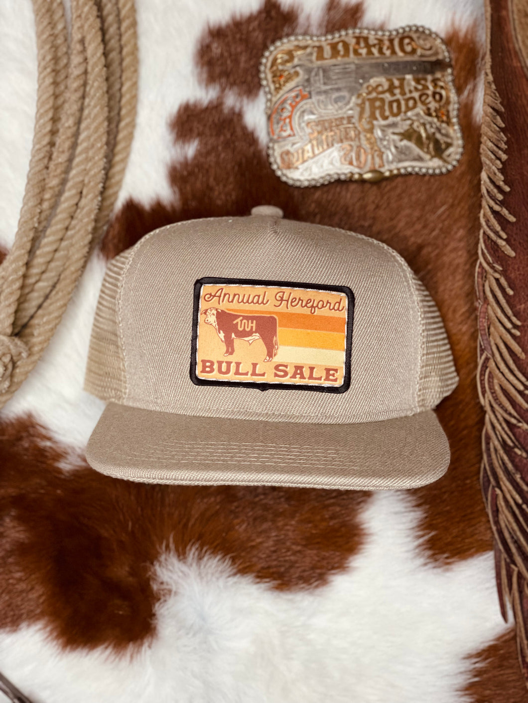 Hereford Bull Sale Snapback